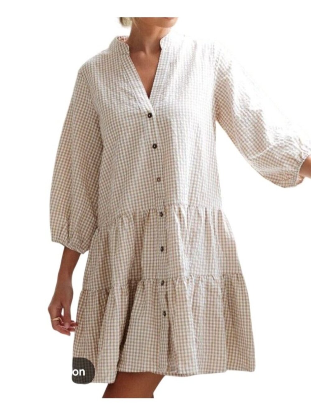 Petal & Pup Daria Mini Dress - Size S/M